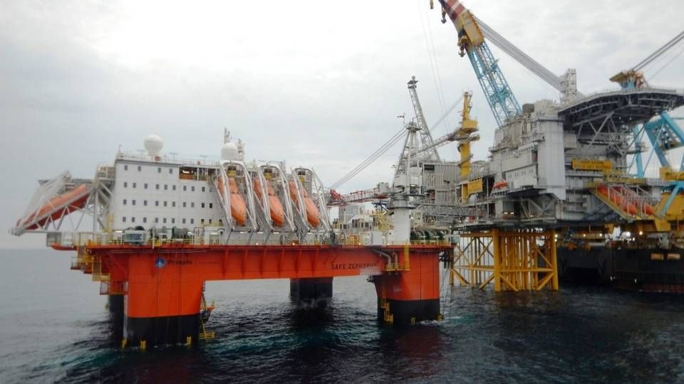 Prosafes flotel Safe Zephyrus er endelig kommet i gang med sit arbejde for Shell efter et års udsættelse. | Foto: PR / Prosafe