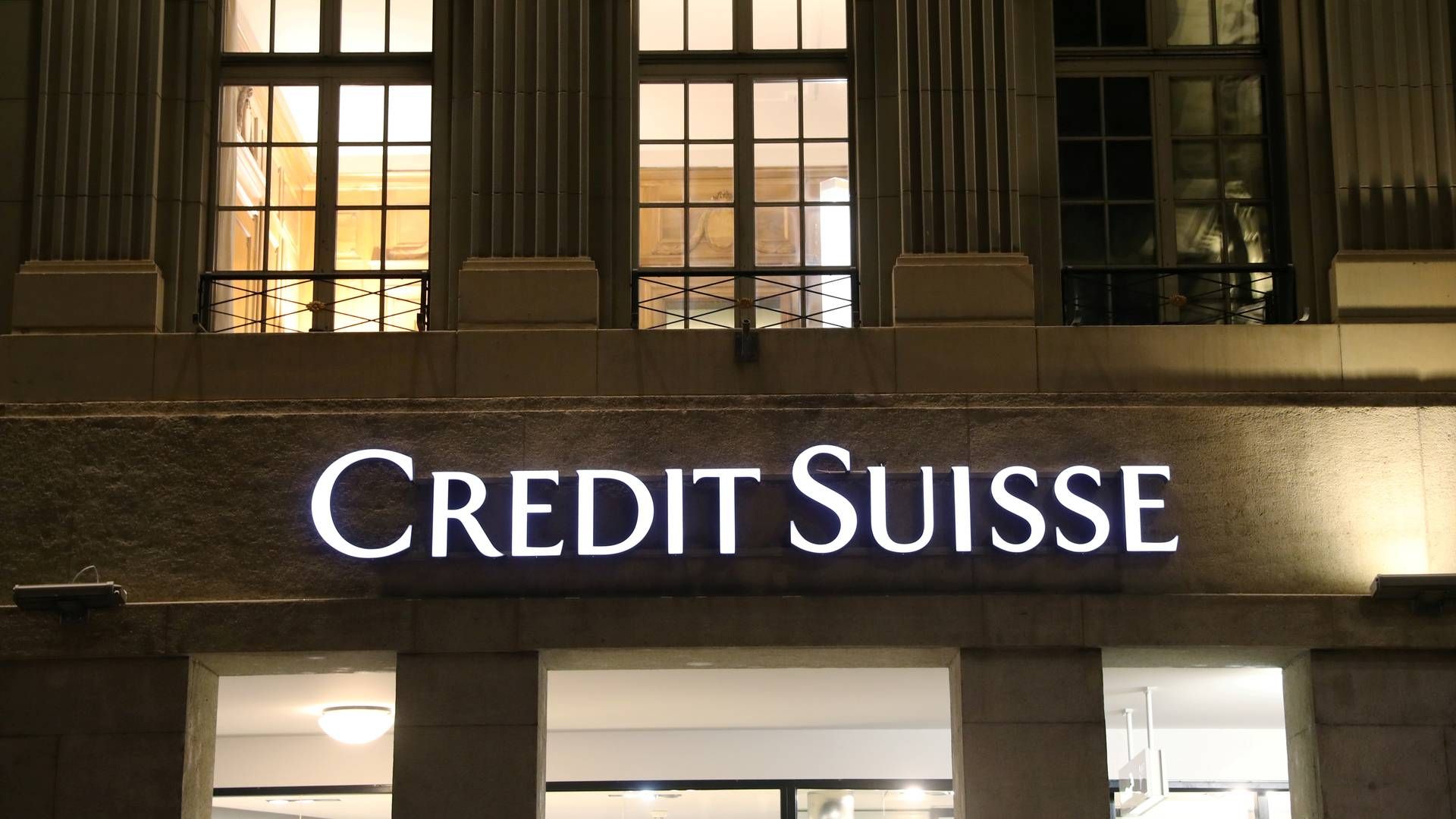 Credit Suisse står til at tabe stort på Greensills konkurs. | Foto: ARND WIEGMANN/REUTERS / X90184