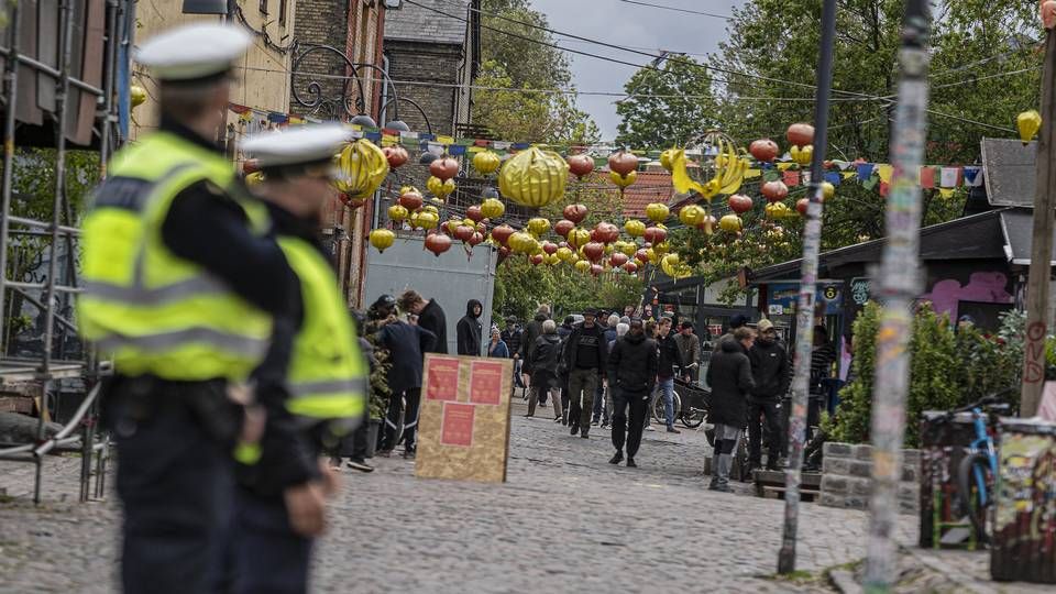 Christiania i København har også været ramt af regeringens corona-restriktioner. | Foto: Jonas Olufson / Ritzau Scanpix