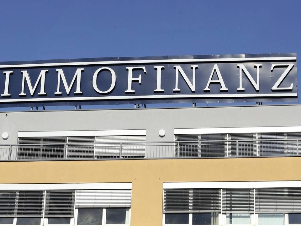 Firmenschild der Immofinanz auf einem Gebäude | Foto: picture alliance | Ernst Weingartner