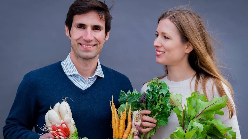 Mathilde Jakobsen og Filipe Leal er de to stiftere af Freshland, som forbinder farmere i bl.a. Portugal, Spanien og Italien med danske forbrugere uden fordyrende mellemled. | Foto: Keyvan Bamdej