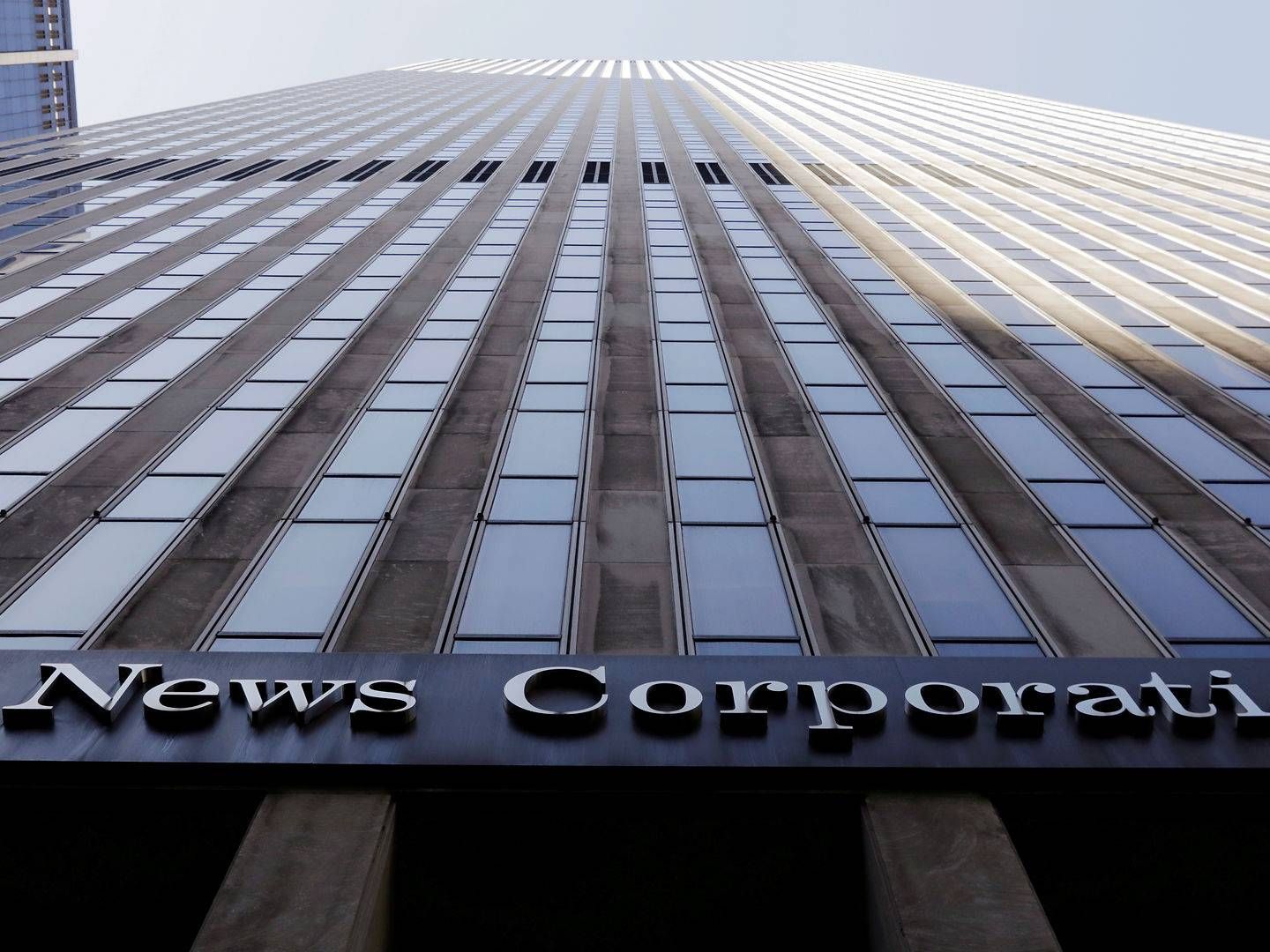 News Corp har indgået en aftale med Facebook. Her er selskabets bygning i New York. | Foto: Lucas Jackson/Reuters/Ritzau Scanpix