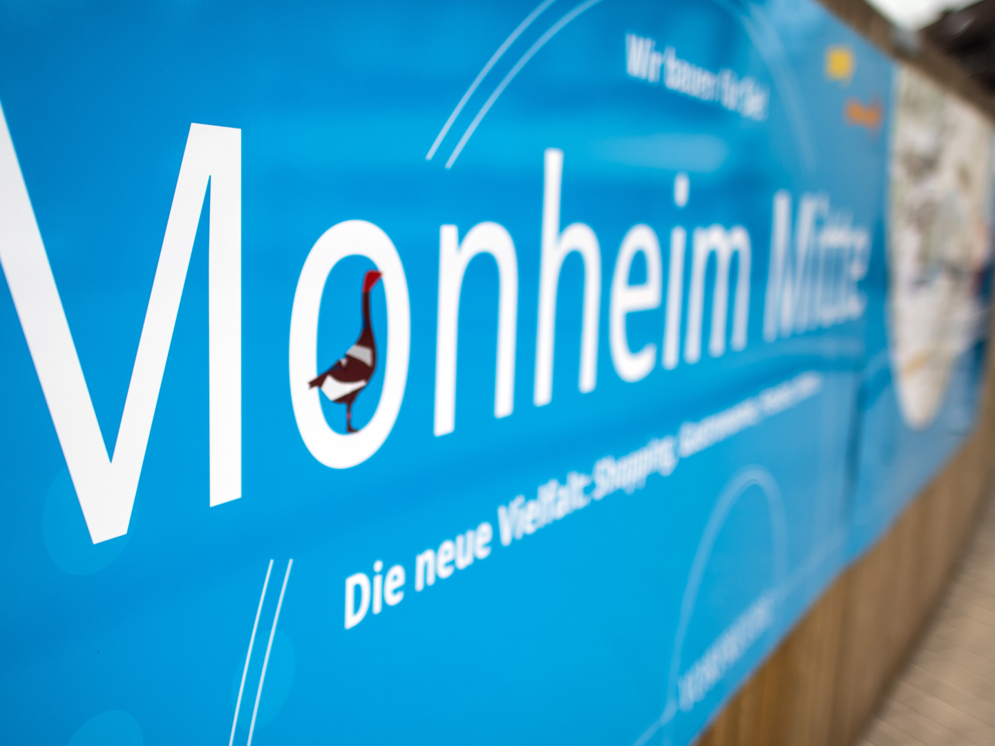 Schriftzug der Stadt Monheim | Foto: picture alliance/dpa | Federico Gambarini