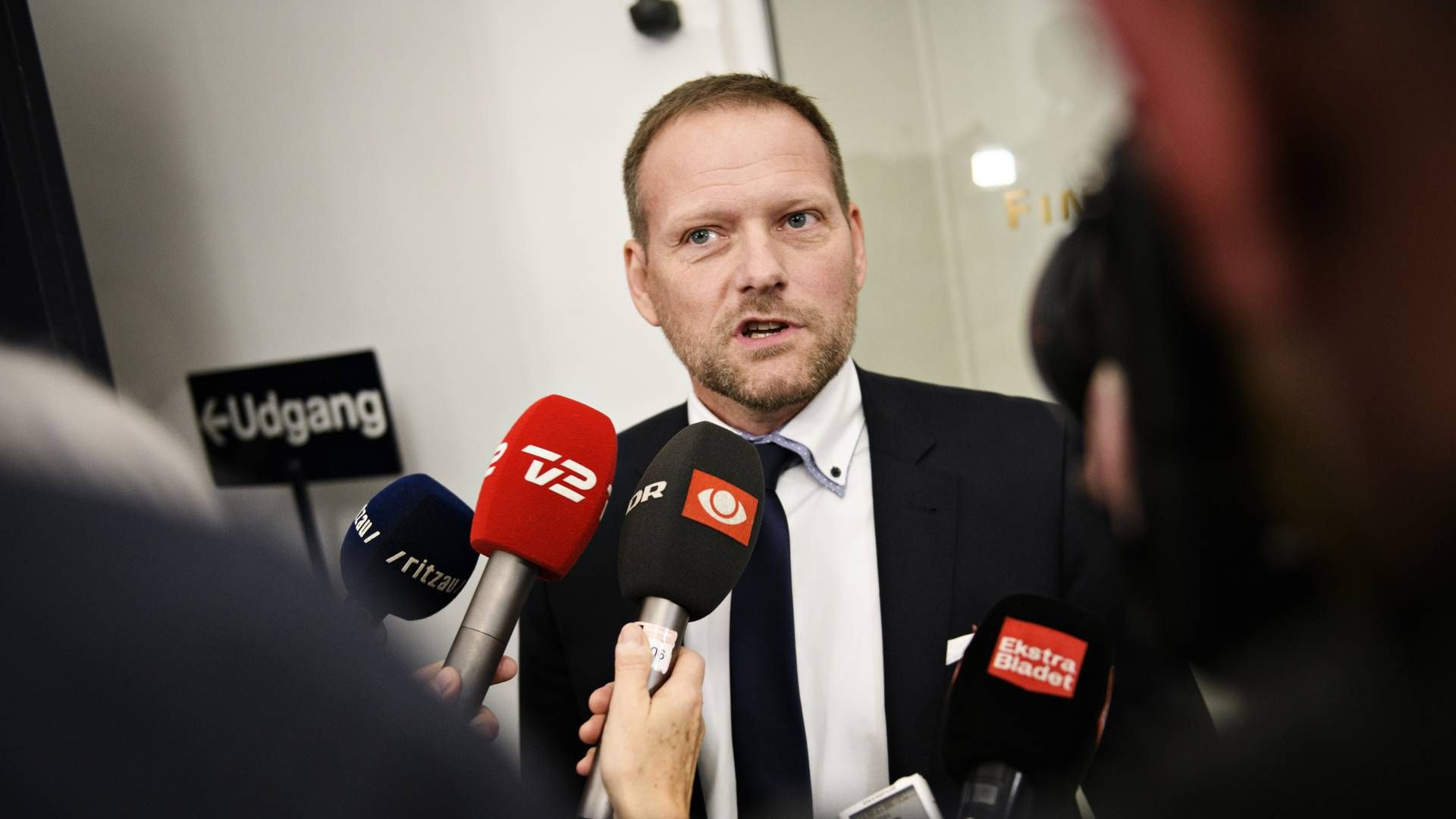René Christensen er finansordfører i Dansk Folkeparti. | Foto: Philip Davali