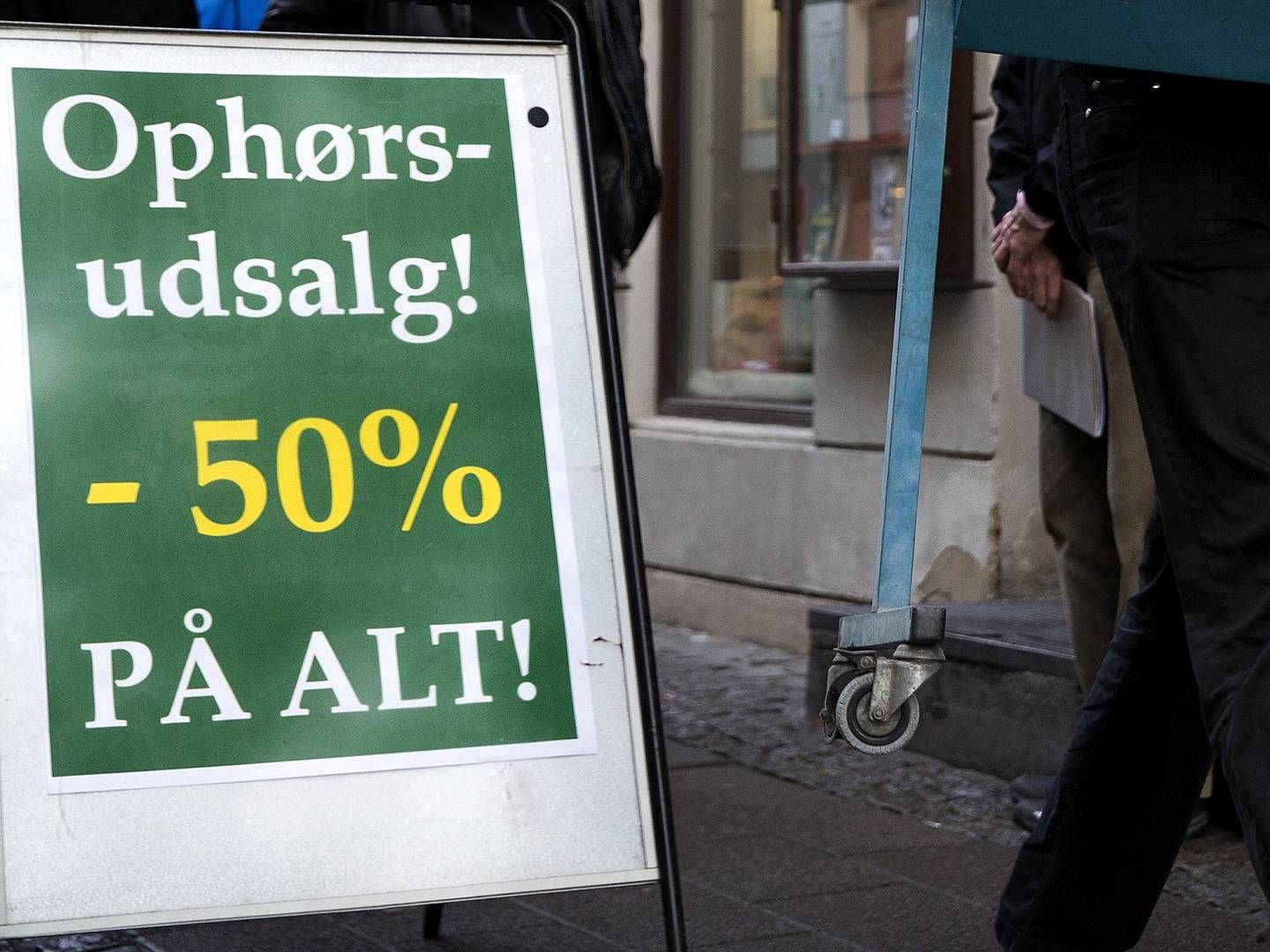 Antallet er konkurser er fortsat på et lavt niveau trods coronakrisen. | Foto: Finn Frandsen