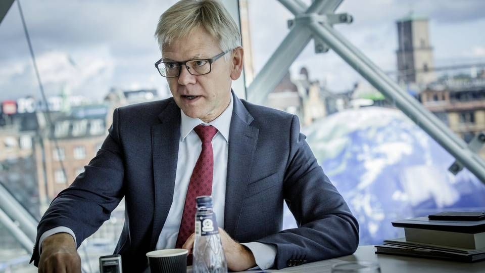 Formand i Danske Bank, Karsten Dybvad. | Foto: Mads Nissen