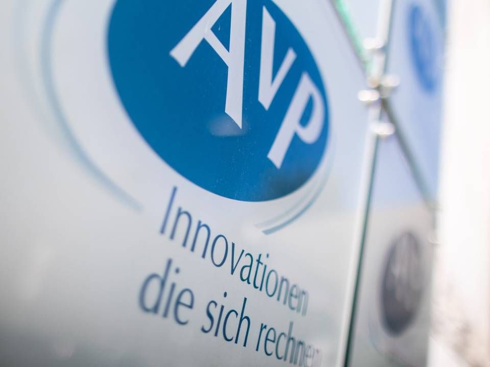 Das Logo des insolventen Rezeptabrechners AvP. | Foto: picture alliance/dpa | Marcel Kusch