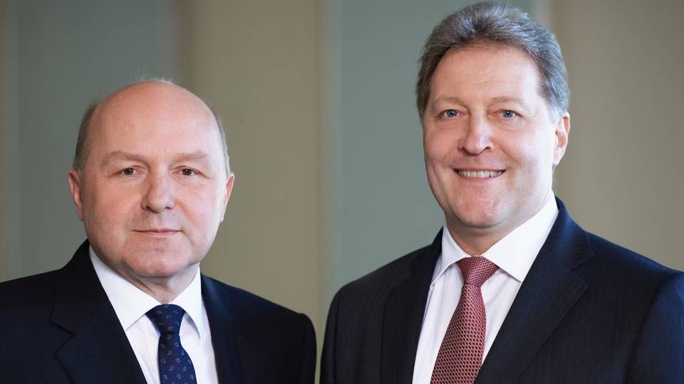 Der Vorstand der Sparkasse Fürstenfeldbruck: Peter Harwalik (Vorsitzender; links i.B.) und Frank Opitz | Foto: Sparkasse Fürstenfeldbruck