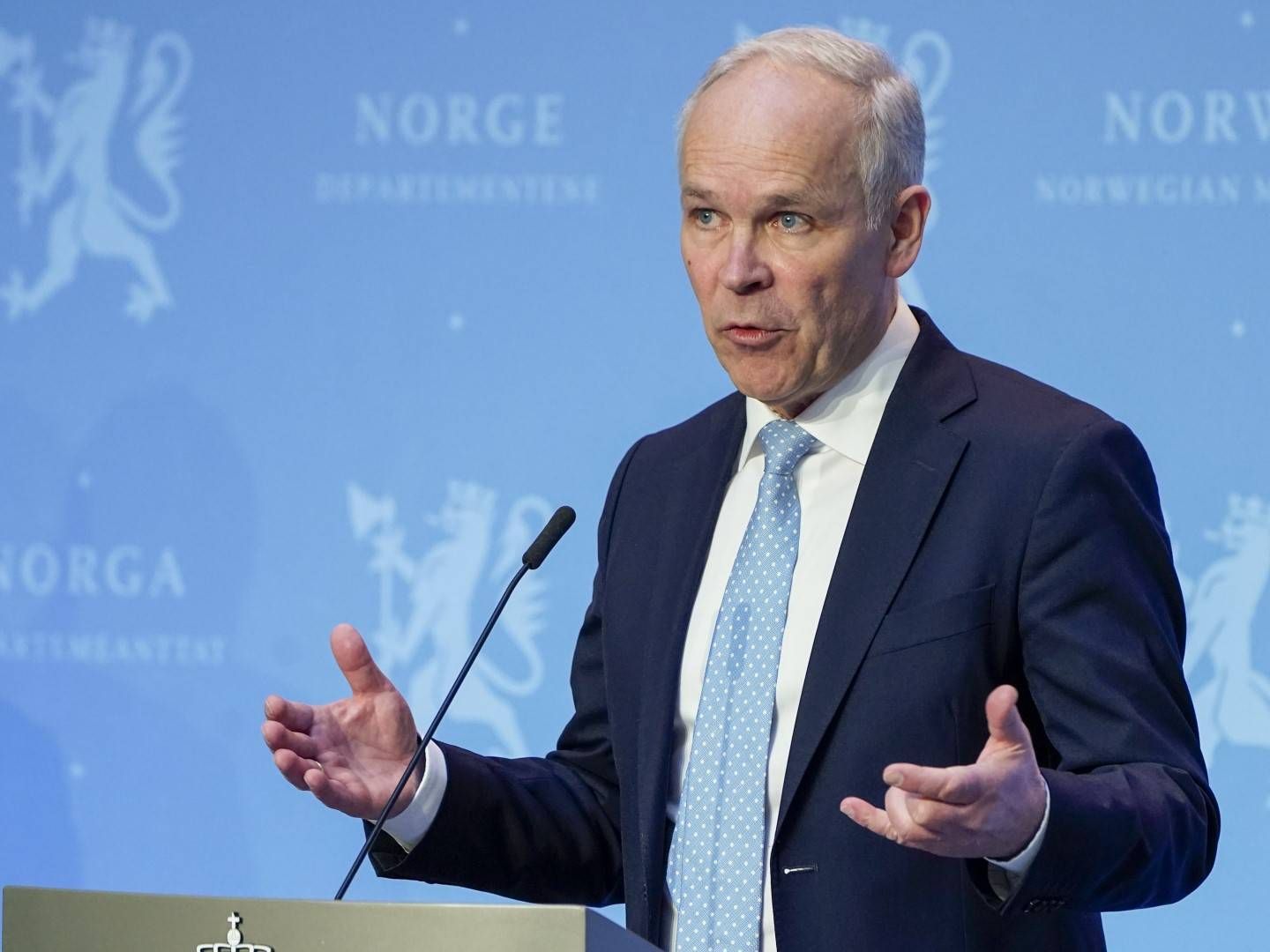 Finansminister Jan Tore Sanner (H) holder motsyklisk kapitalbuffer uendret. | Foto: Håkon Mosvold Larsen / NTB