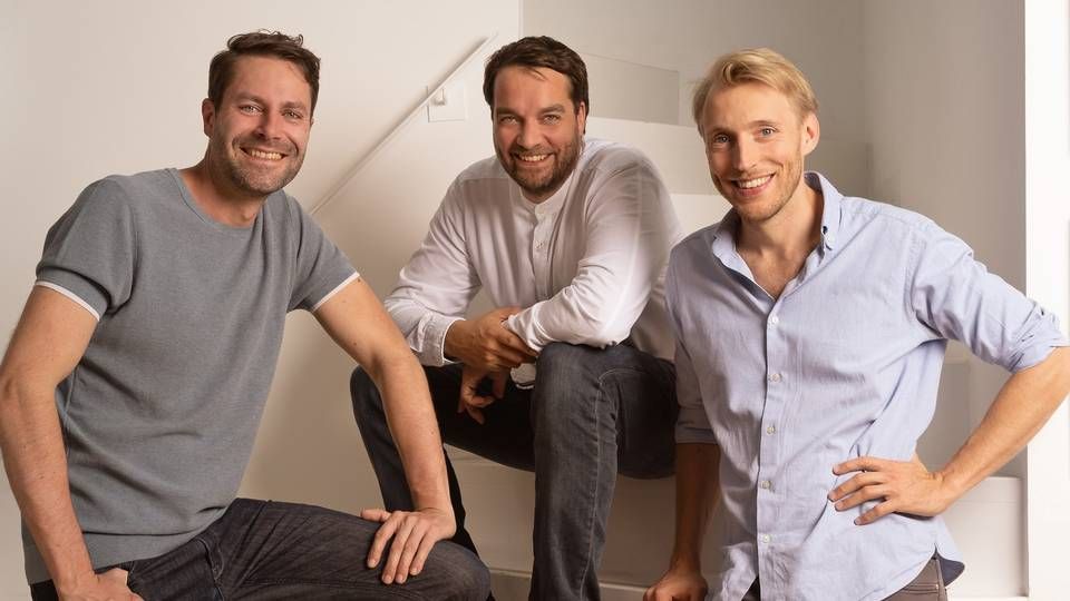 Die Gründer und Geschäftsführer des Cannabis-Start-ups Demecan (v.l.): Adrian Fischer, Cornelius Maurer, Constantin von der Groeben | Foto: Demecan