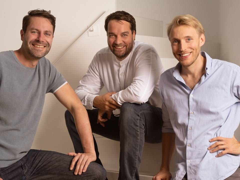 Die Gründer und Geschäftsführer des Cannabis-Start-ups Demecan (v.l.): Adrian Fischer, Cornelius Maurer, Constantin von der Groeben | Foto: Demecan