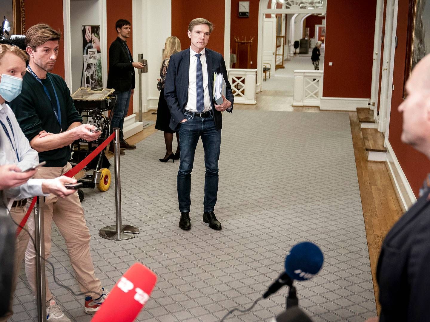 Kristian Thulesen Dahl og Søren Pape Poulsen er blandt de partiledere, der tager beregningerne med et gran salt efter tidligere fejlskud. | Foto: Mads Claus Rasmussen/Ritzau Scanpix