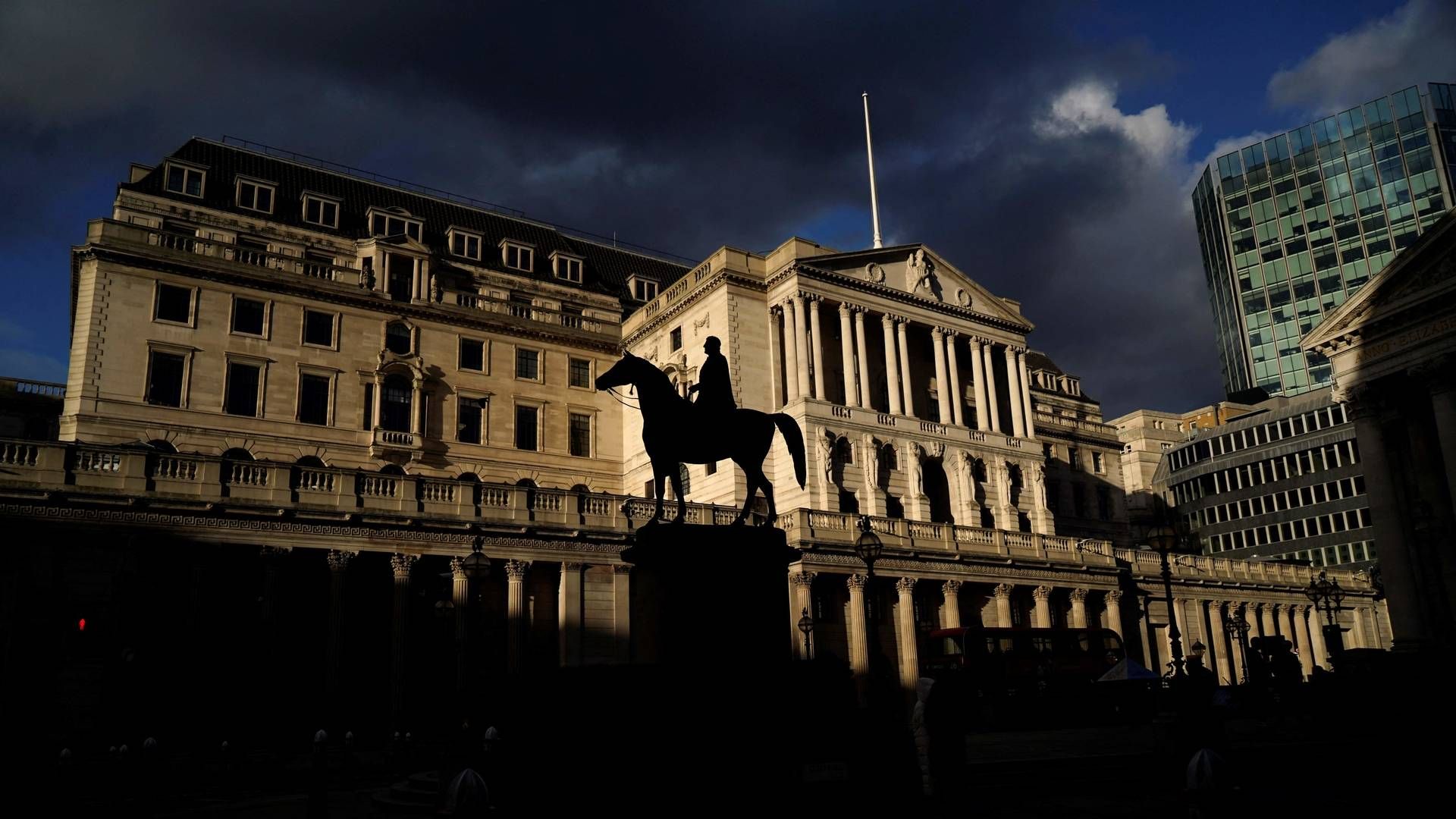 Bank of England har hovedsæde i London. | Foto: NIKLAS HALLE'N/AFP / AFP