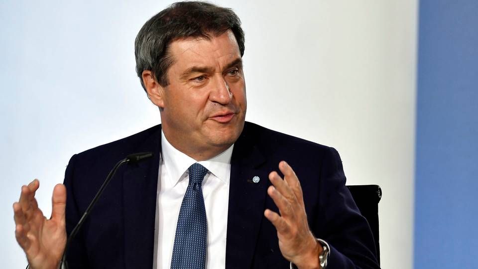 Bayerns regeringschef Markus Söder opfordrer til hurtig godkendelse af den russiske vaccine Sputnik V. | Foto: John Macdougall/AP/Ritzau Scanpix