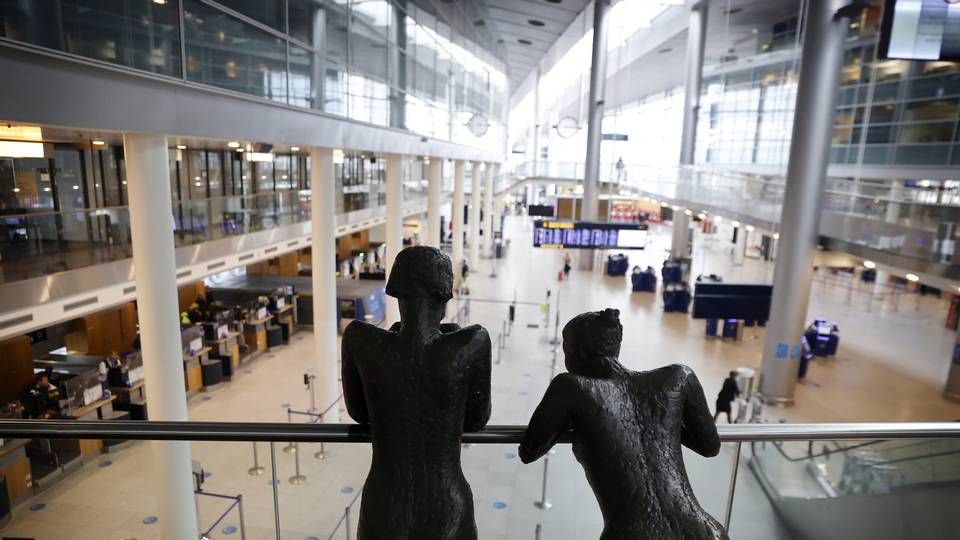 Coronavirussen har flere gange tømt de danske lufthavne for passagerer. Her terminal 3 i Københavns Lufthavn. | Foto: Jens Dresling / Ritzau Scanpix