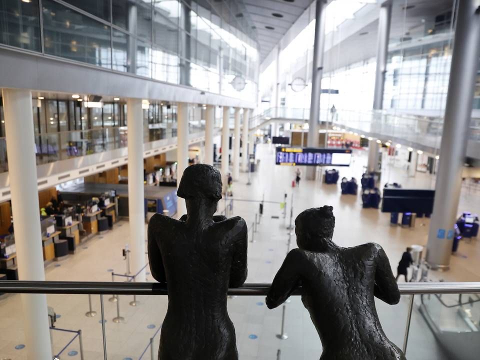 Coronavirussen har flere gange tømt de danske lufthavne for passagerer. Her terminal 3 i Københavns Lufthavn. | Foto: Jens Dresling / Ritzau Scanpix