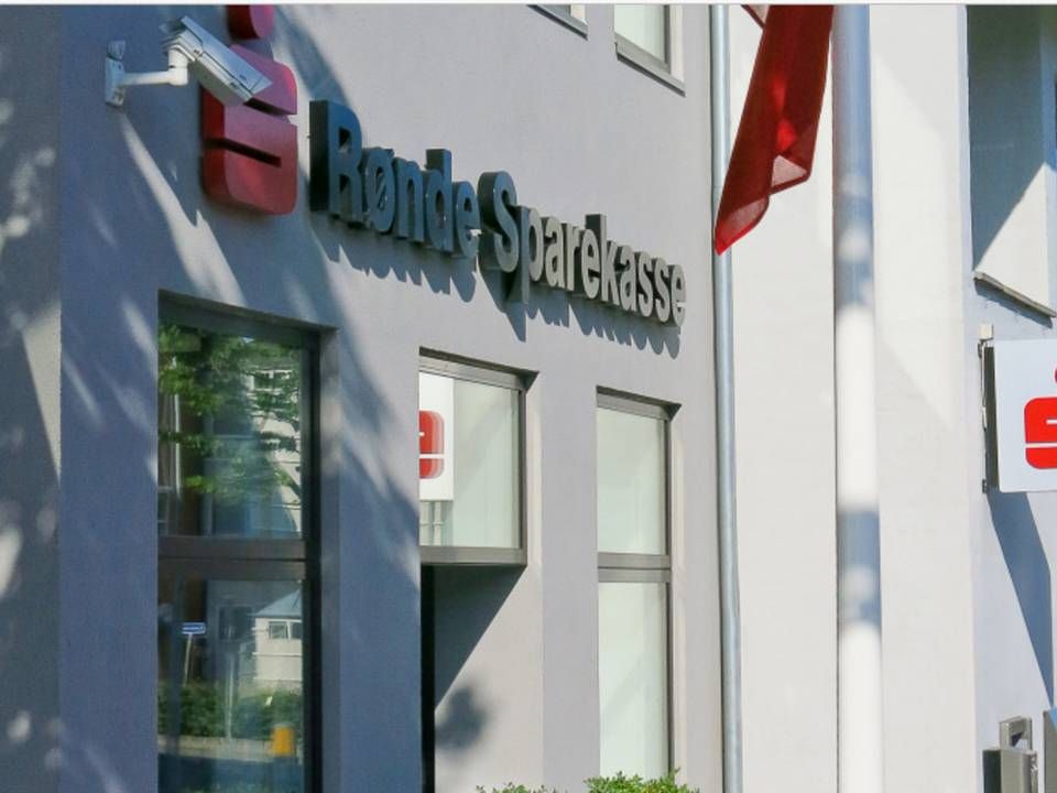 Den nye direktør i Rønde Sparekasse, Jens Haahr, er tilfreds med årets resultat. | Foto: PR/Rønde Sparekasse