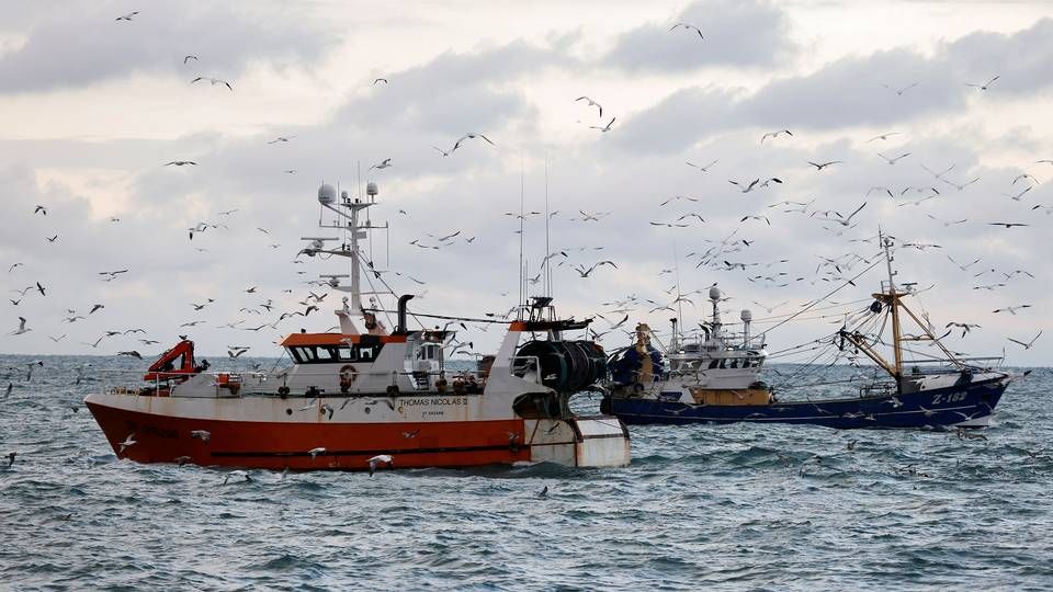 Der er risiko for, at det forbliver svært for europæiske fiskere at planlægge deres fiskeri i den kommende tid, for selvom marts snart er omme, er der endnu ingen aftale mellem EU og Storbritannien om resten af årets fiskeri, som det ellers var planen. | Foto: Pascal Rossignol/Reuters/Ritzau Scanpix