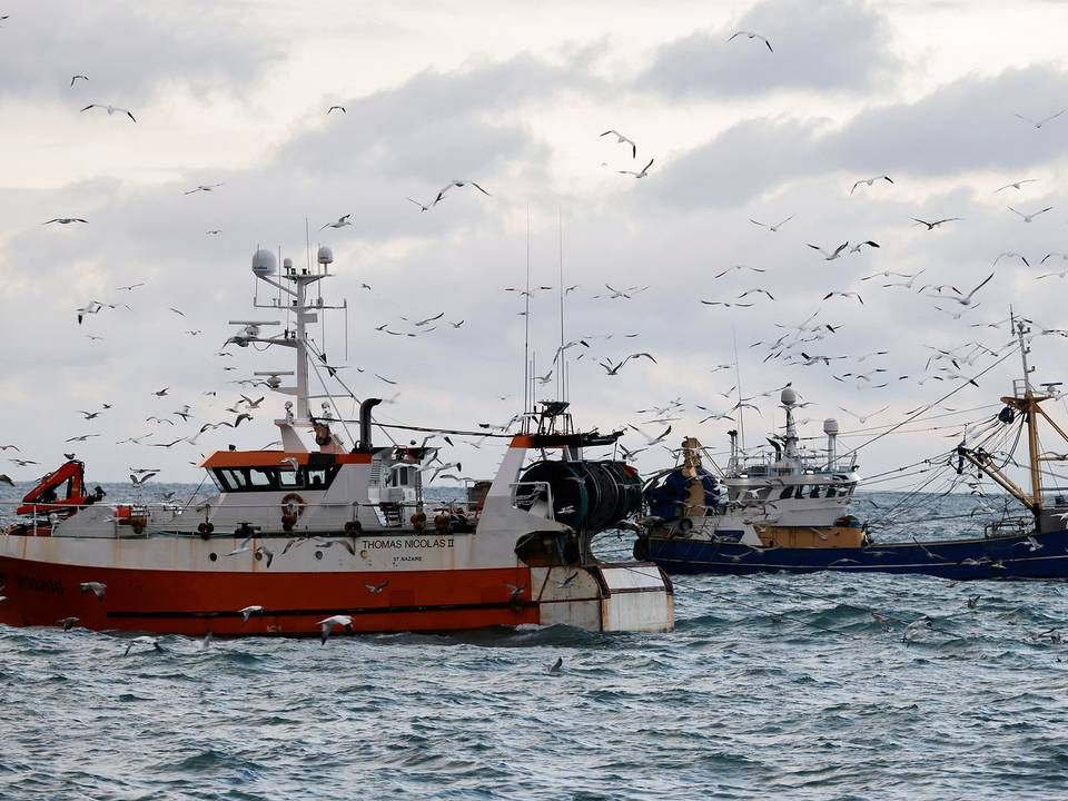 Der er risiko for, at det forbliver svært for europæiske fiskere at planlægge deres fiskeri i den kommende tid, for selvom marts snart er omme, er der endnu ingen aftale mellem EU og Storbritannien om resten af årets fiskeri, som det ellers var planen. | Foto: Pascal Rossignol/Reuters/Ritzau Scanpix
