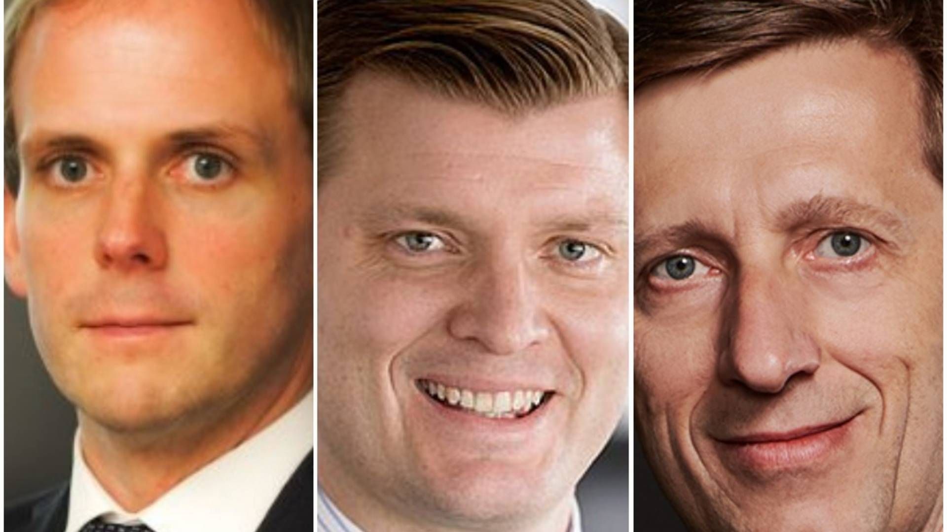 Fredrik Nilsson from Invesco, Carl-Christian Höeg from Lyxor and Darek Wojnar from Northern Trust AM | Photo: PR / Invesco, Lyxor, Northern Trust