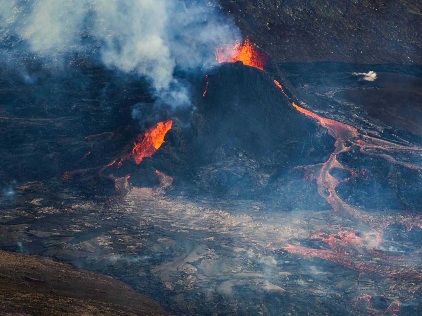 Volcanic eruption | Photo: HALLDOR KOLBEINS/AFP / AFP