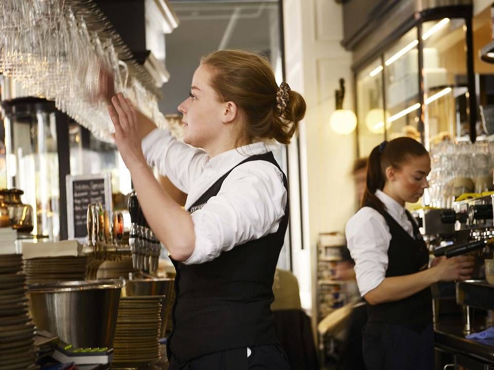 Dansk Erhverv frygter konsekvenser for hotel- og restaurationsbranchen, når en person konstateres smittet med Delta-varianten, skal der isoleres ud i tredje led. | Foto: Olivia Loftlund