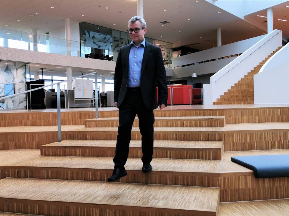 Kim Vejlby Hansen, adm. direktør i Foss på selskabets hovedkontor nær Hillerød. | Foto: Peter Høyer/Watch Medier