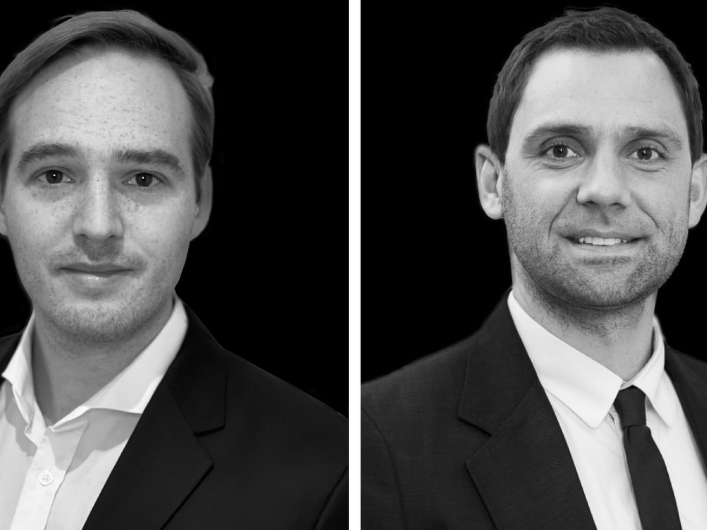 (v.l.) Philipp Löhrhoff und Manuel Stoll, neu im Overlay Management bei Berenberg | Foto: Berenberg