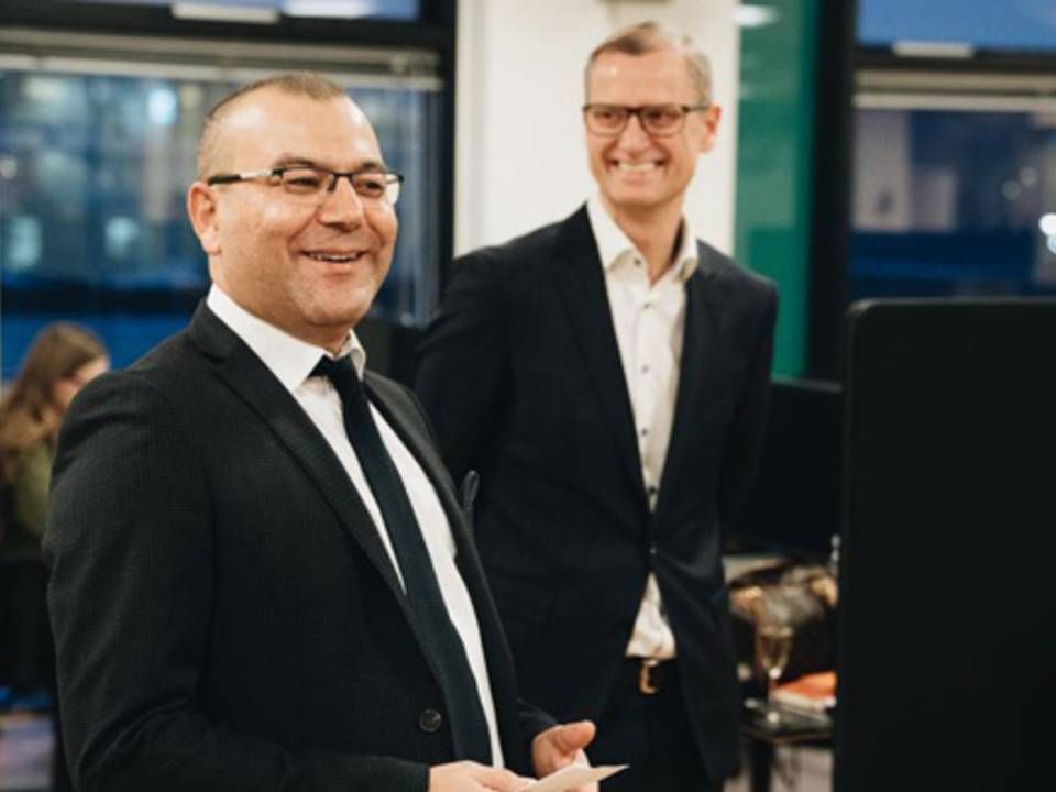 Markedsdirektør og partner i Netsolutions, Oktay Ilgöy (tv.) | Foto: Netsolutions