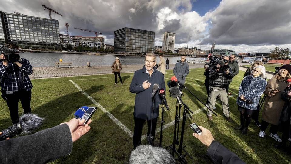 Frank Jensen (S) måtte i oktober træde tilbage som overborgmester i København efter flere krænkelsessager. Den efterfølgende advokatundersøgelse har indtil videre kostet godt 2 mio. kr. | Foto: Henning Hjorth