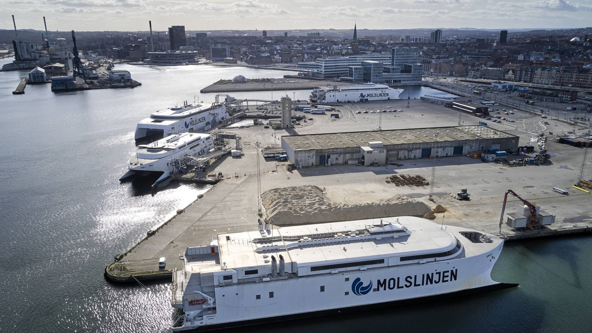 Færgerne er blandt de brancher, som bliver hårdest ramt uanset hvilken model for CO2-afgift, der vælges. | Foto: Claus Bonnerup