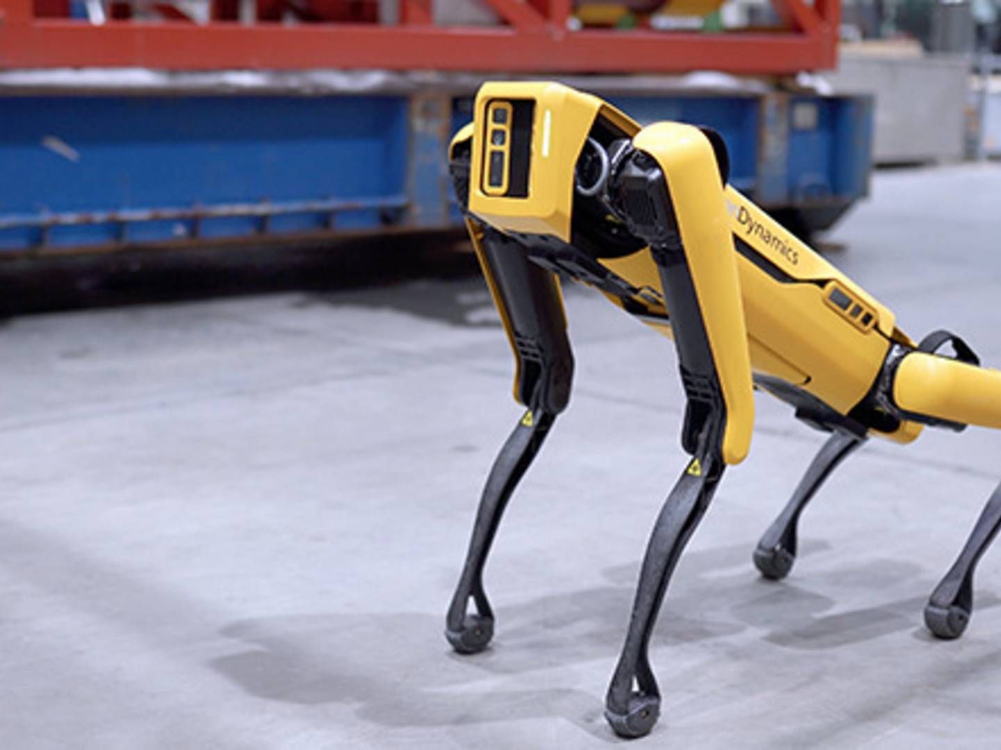 Aker BP's robothund Spot er bare et eksempel på den stigende tendens til robotter inden for olie- og gasindustrien. | Foto: Aker BP PR