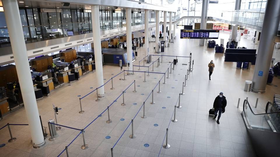 Københavns Lufthavn havde sidste år det laveste antal passagerer i 50 år. | Foto: Jens Dresling