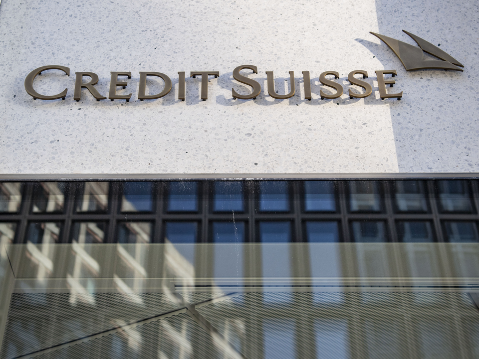 Schriftzug der Credit Suisse | Foto: picture alliance/KEYSTONE | URS FLUEELER