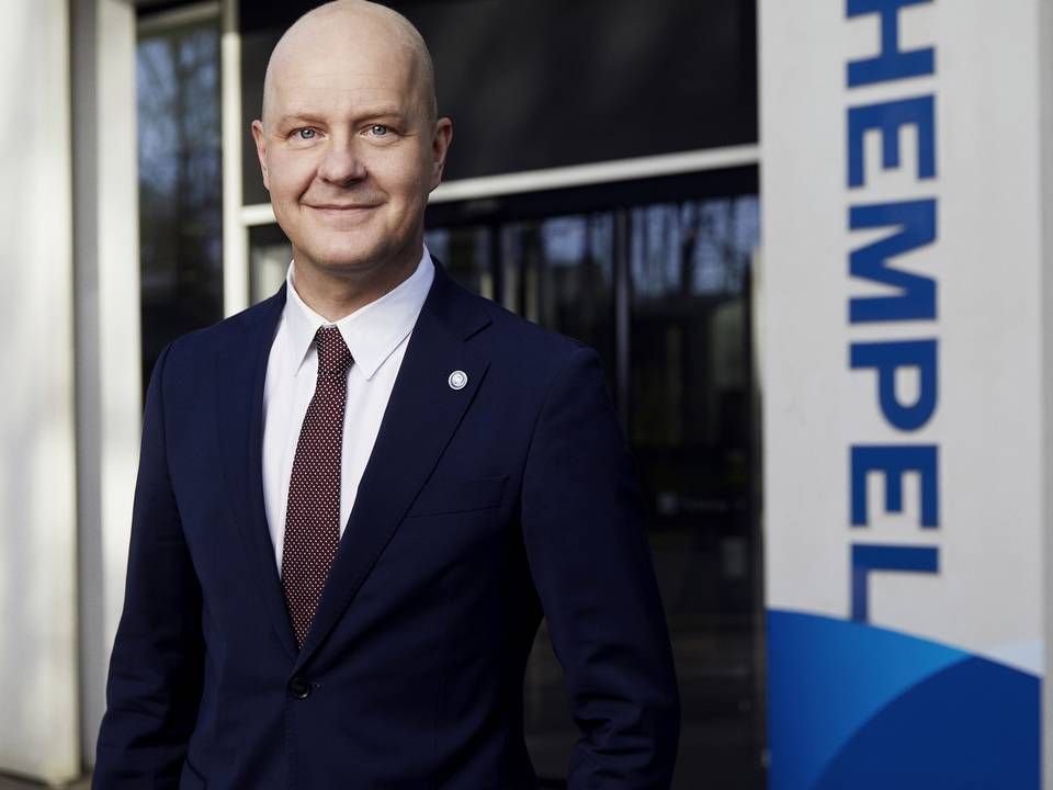 Lars Pettersson is CEO of Hempel, which has just acquired company Wattyl. | Photo: PR-FOTO