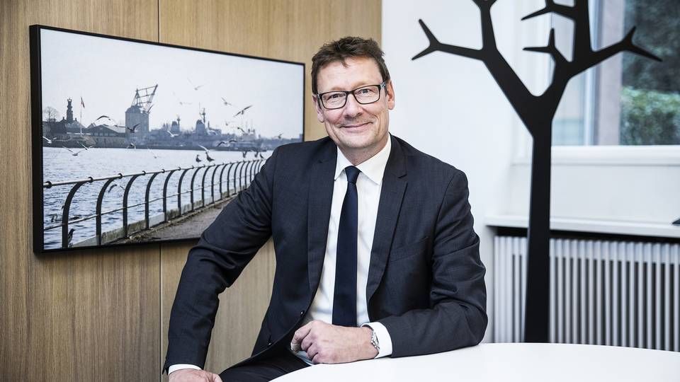 Thomas Mitchell er kundedirektør i Danske Bank. | Foto: Niels Hougaard/ERH