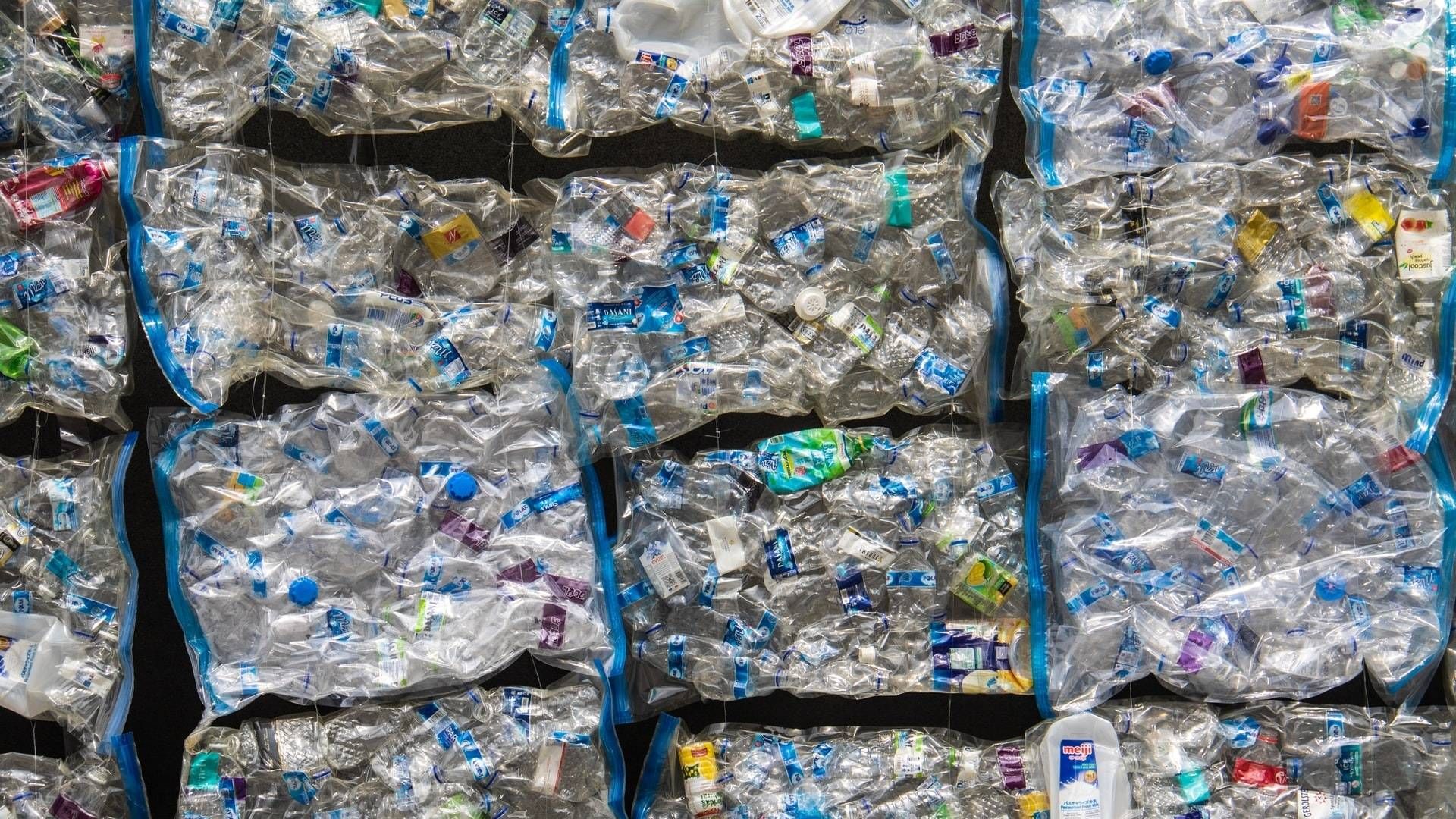 Affaldsplast fra Regionshospitalet Randers skal genbruges til ny legeplads. | Foto: Innovationsfonden/PR