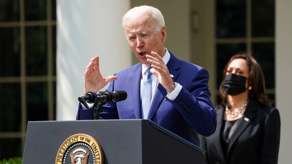 Joe Bidens admistration har sortlistet en række kinesiske it-selskaber | Foto: Kevin Lamarque/REUTERS / X00157