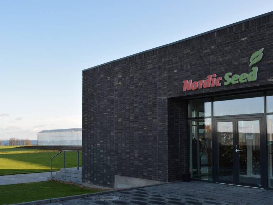 Nordic Seed har sit hovedsæde ved Odder i Østjylland. | Foto: Nordic Seed / PR