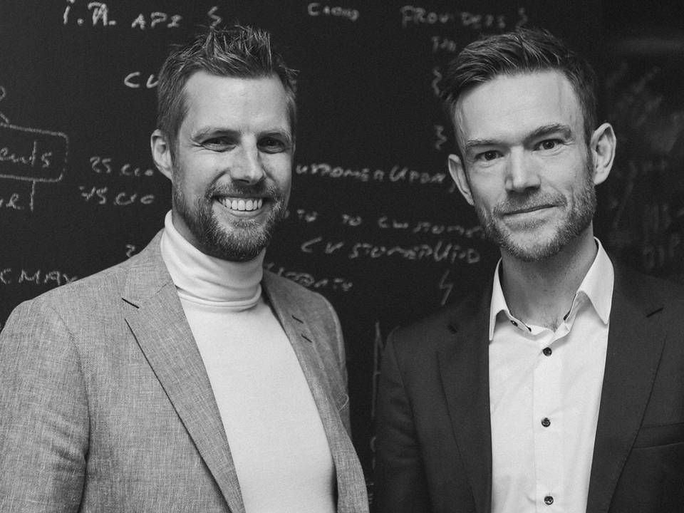 Adm. direktør Jeppe Klausen (t.h.) og kommerciel direktør Esben Toftdahl Nielsen | Foto: PR/Penni