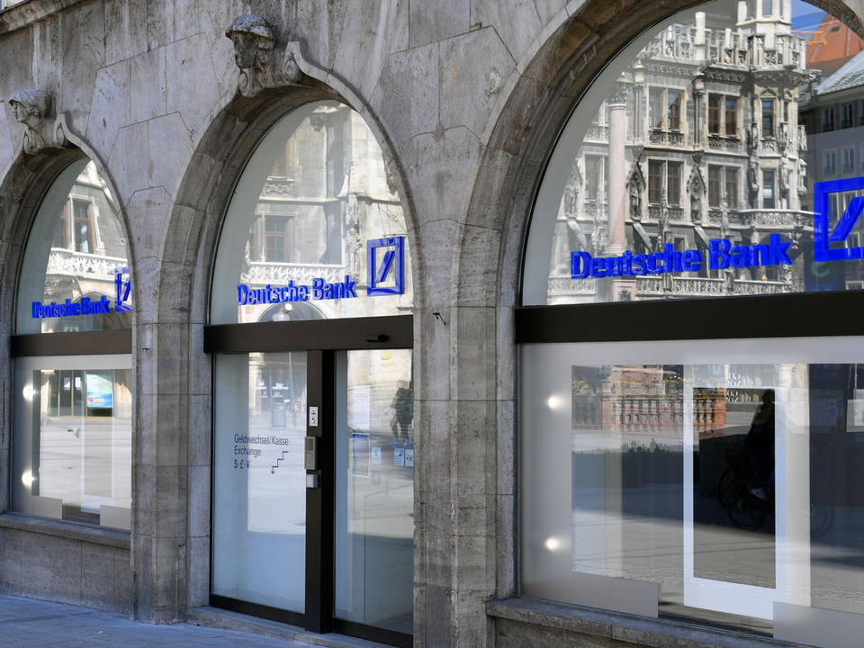Filiale der Deutschen Bank | Foto: picture alliance / SvenSimon | FrankHoermann/SVEN SIMON
