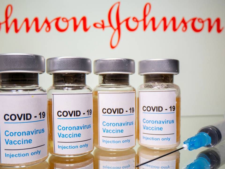 Vaccinen fra Johnson & Johnson kommer for første gang til Danmark i onsdag. | Foto: Dado Ruvic/REUTERS / X02714