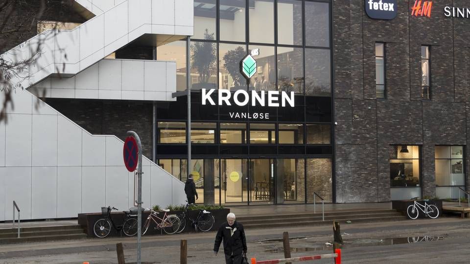 48 butikker indgår i det 50.000 kvm store butikscenter Kronen i Vanløse. | Foto: Louise Herrche Serup