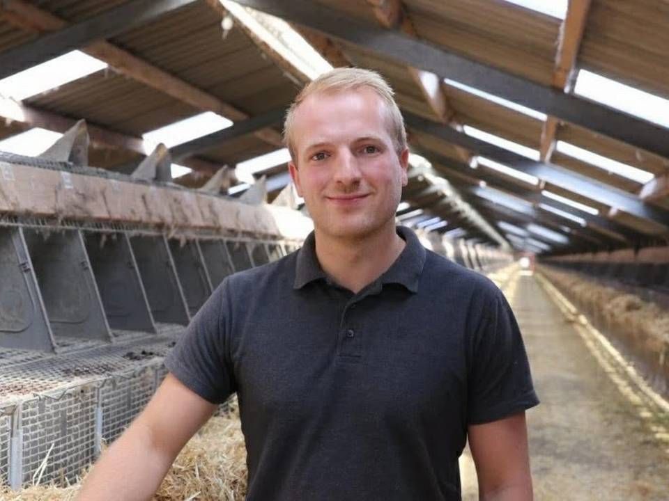 Henrik Poulsen er gået fra at være en del af en af landets største minkproduktioner til nu at skulle være svineproducent sammen med sin onkel Torben Poulsen. | Foto: PR