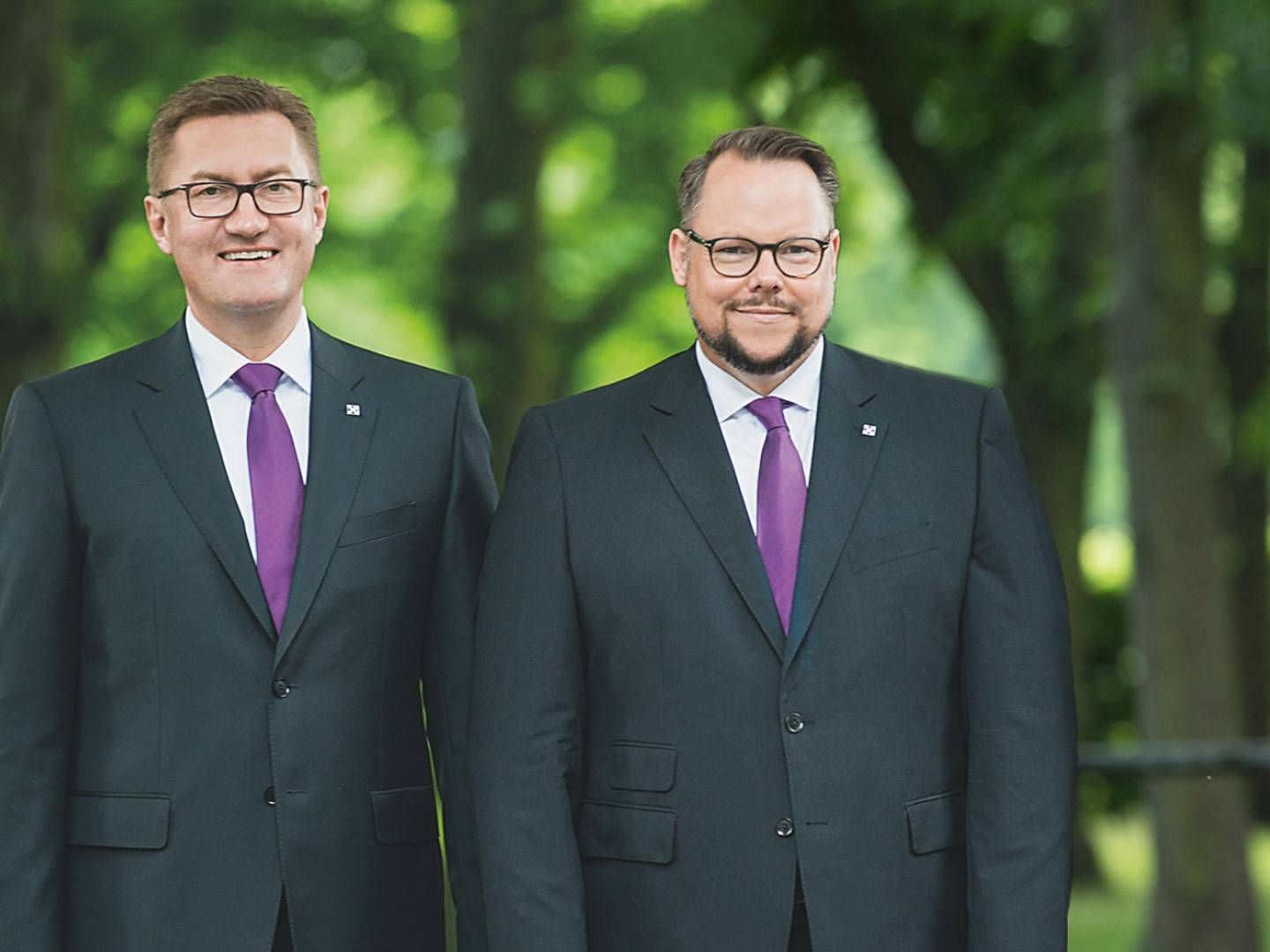 Thomas Katzenmayer, Vorstandsvorsitzender der EB und Joachim Fröhlich, Vorstandsmitglied der EB | Foto: Evangelische Bank