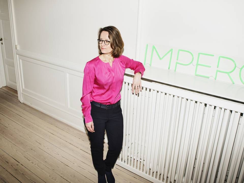 Rikke Stampe Skov, adm. direktør i Impero, glæder sig over tilliden fra investorerne. | Foto: Impero / PR