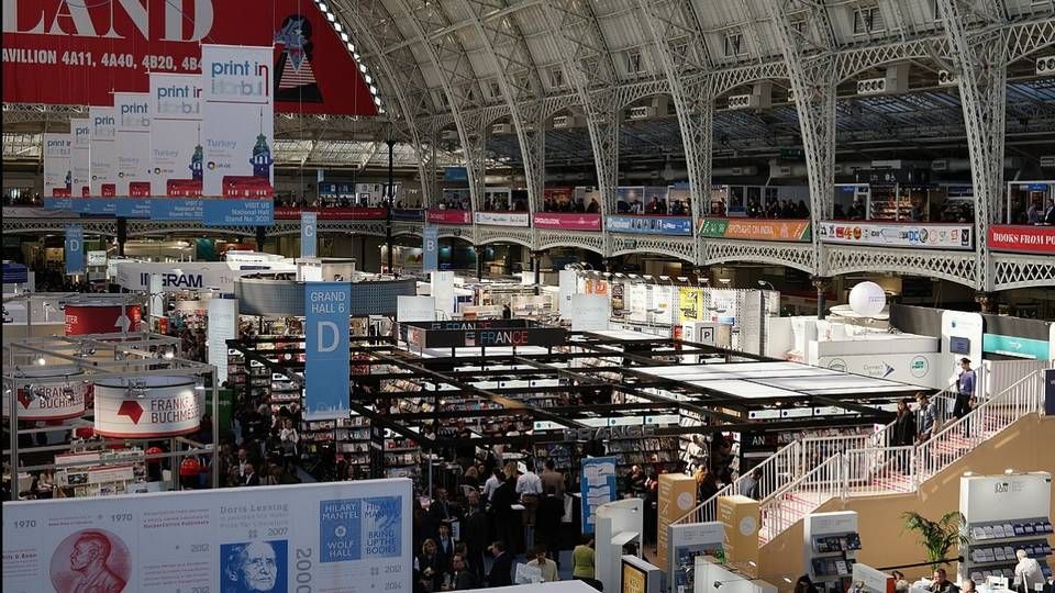 London Book Fair i 2017 i Olympia London. | Foto: Peter Trimming, CC BY 2.0
