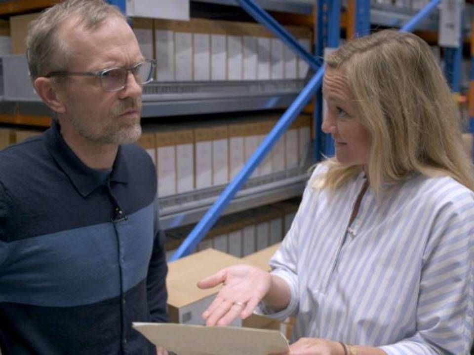 DR skød femte sæson af "Forsvundne arvinger" med Mette Frisk som vært i gang i sidste uge | Foto: DR/Kasper Borg Rabøl