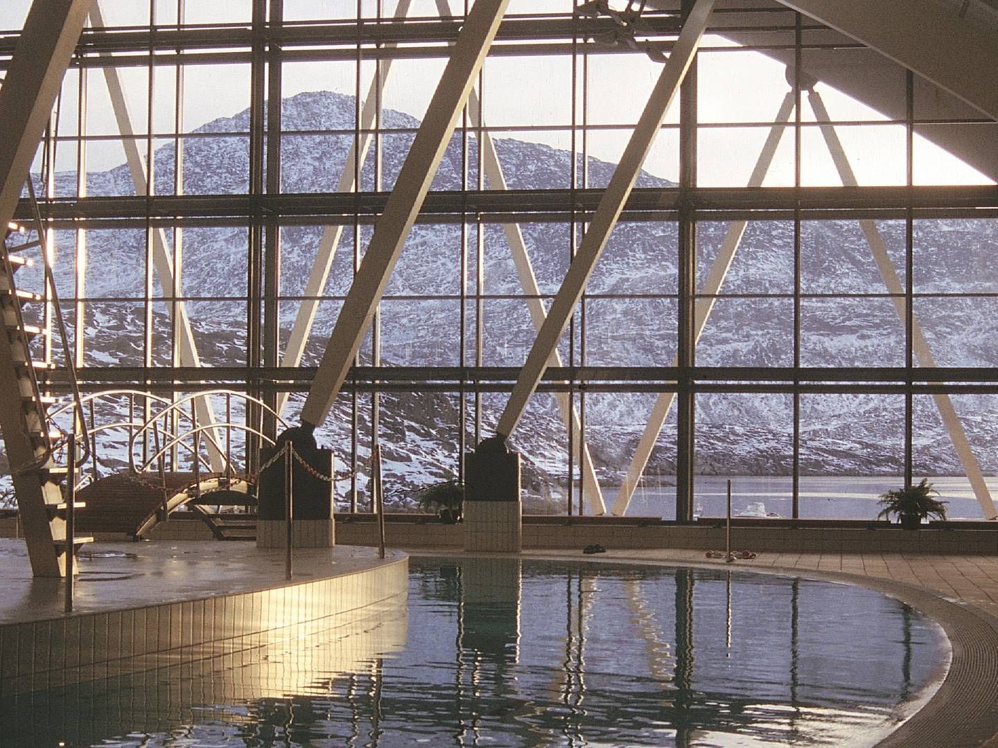 Malik svømmehal i Nuuk, Grønland, er blandt de mange projekter, som KHR Architecture står bag. | Foto: KHR Architecture