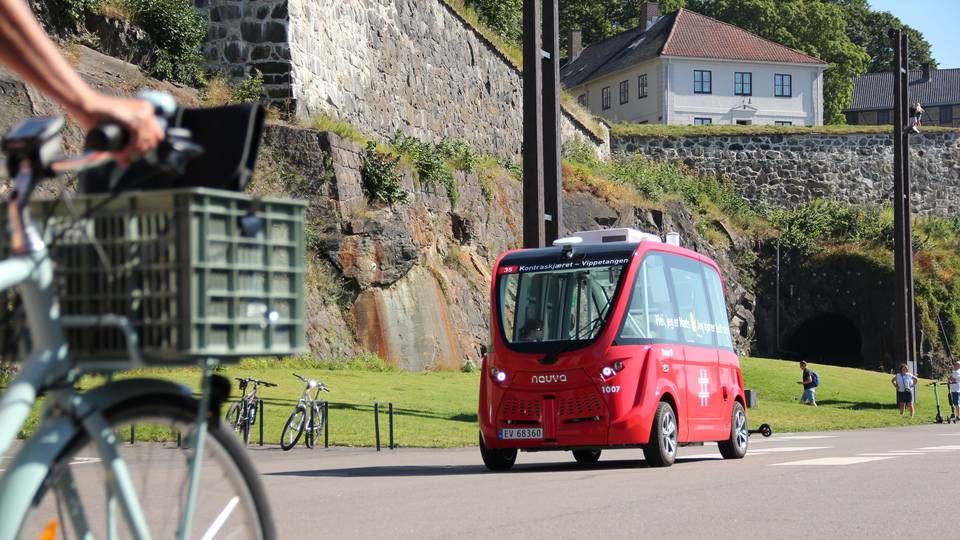 2020 bød også på en udvidelse med en selvkørende busrute i byen Ski i Norge. Datterselskabet i Norge endte med et underskud i 2020 på 12,7 mio. kr. | Foto: Holo/PR